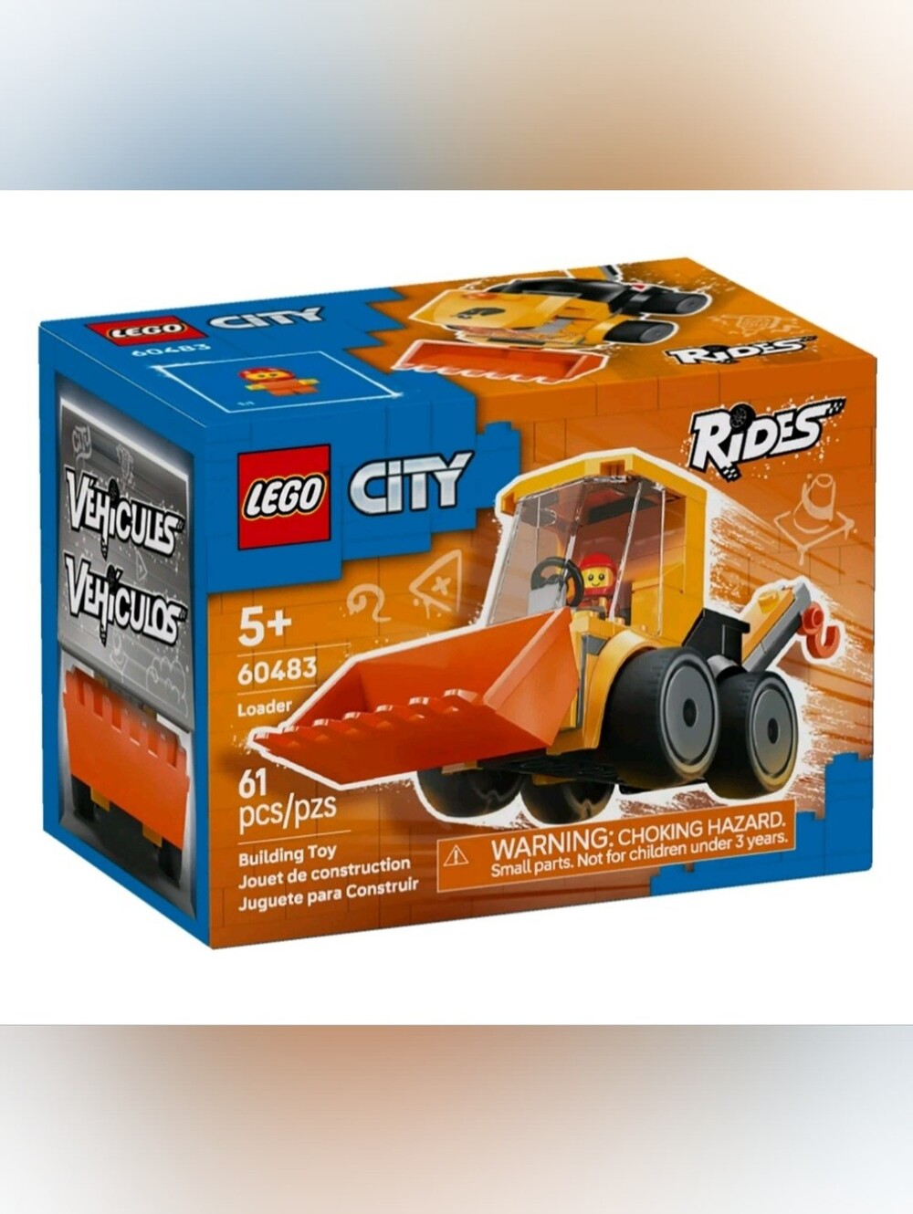 Lego City Loader NWT Ages 5+ 61 Pcs Great For A Children's Birthday Party Gift!